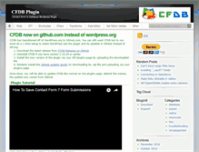 Tablet Screenshot of cfdbplugin.com